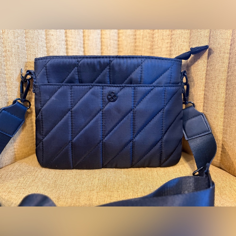 Nollia Quilted Black Crossbody Bag